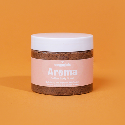 Aroma Foaming Coffee Body Scrub - Anti Cellulite & Stretch Marks