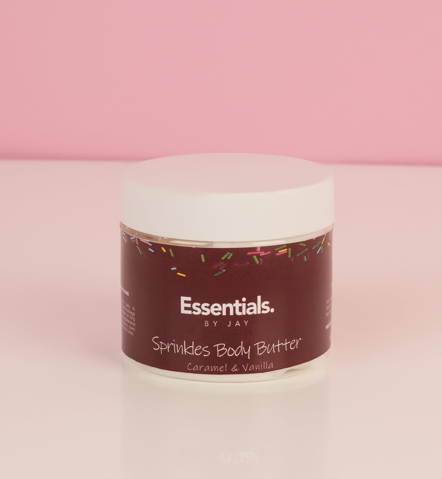 Sprinkles Body Butter - Sweet Caramel Scented Moisturizer 150g