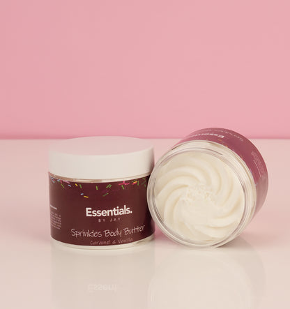 Sprinkles Body Butter - Sweet Caramel Scented Moisturizer 150g